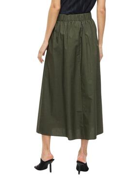 Rock Vila Visophie grün für Damen