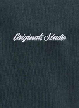 Sweatshirt Jack and Jones Norrebro grün für Herren