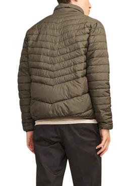 Jack and Jones Estate Faltbare grüne Jacke für Herren