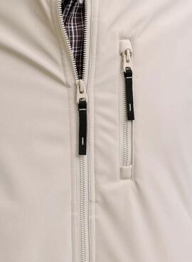 Jack and Jones Parker beiger Mantel für Herren.