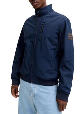 Jack and Jones Parker Blaue Herrenjacke