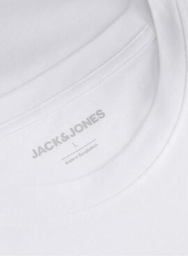 T-shirt Jack and Jones Rain weiß für Herren