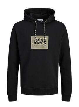 Sweatshirt Jack and Jones Rain Schwarz für Herren
