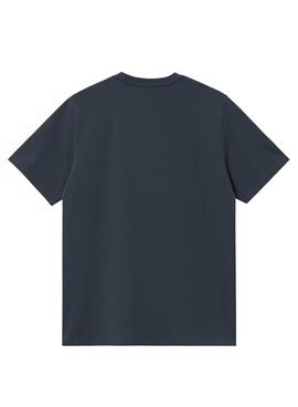 T-shirt Carhartt American Script navy für Herren
