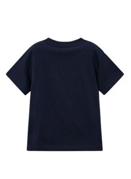 T-shirt Mayoral Football Club in Marineblau für Jungen.