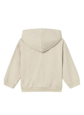 Kapuzenpullover Mayoral Play beige für Jungen