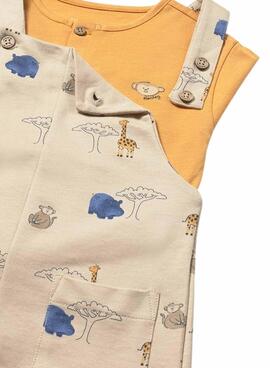 Safari-Overall-Set von Mayoral für Baby