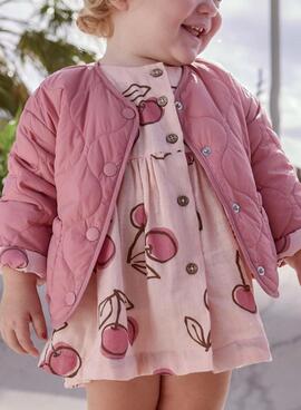 Wendbare rosa Mayoral Jacke für Babys