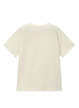 T-shirt Mayoral Robot beige für Jungen