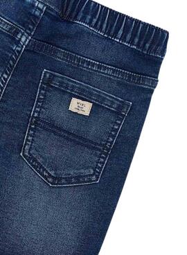 Bermuda Jeans Mayoral Jogger in Dunkelblau für Jungen.