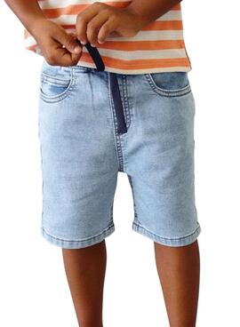 Bermuda Jeans Jogger von Mayoral in Blau für Jungen
