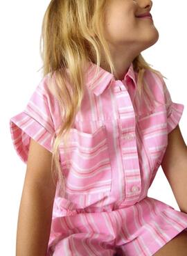 Set Mayoral rosa gestreift für Mädchen