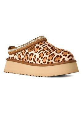 UGG Tazz Leopard-Tierdruck-Clogs für Damen