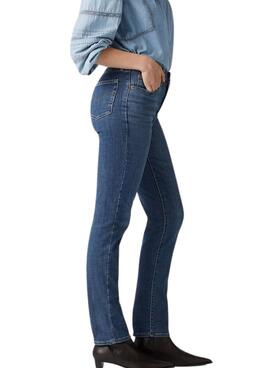 Lederhose Levis 724 für Damen