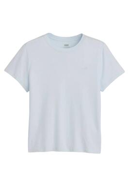 Levis Basic T-Shirt in Blau für Damen
