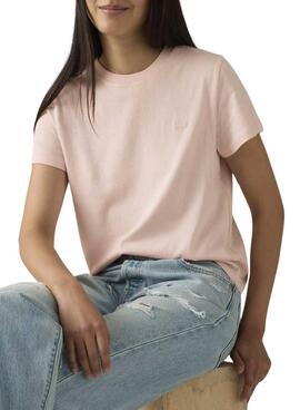 Levis Basic Pink T-shirt für Damen