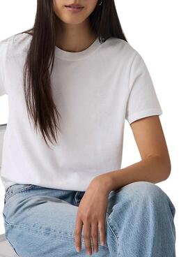 Levis Grundlagen T-Shirt in Weiß für Damen.