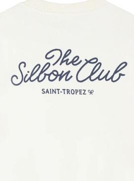 Pullover Silbon Club Saint Tropez beige für Herren