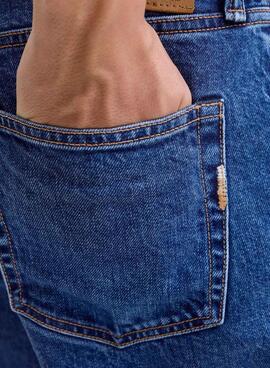 Jeans Jack and Jones Chris blau für Herren.