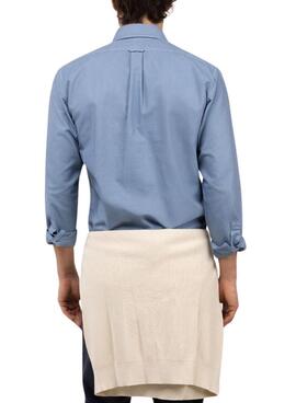 Hemd El Ganso Dyed Hellblau für Herren