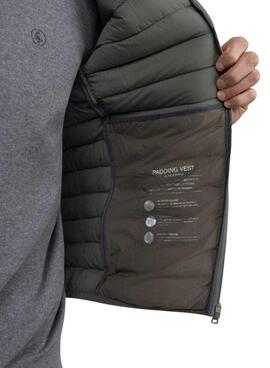 Basisches grünes Herren-Weste von El Ganso