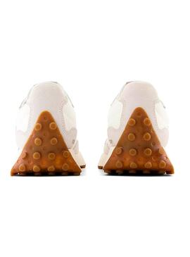 Sneakers New Balance U327 beige für Damen.