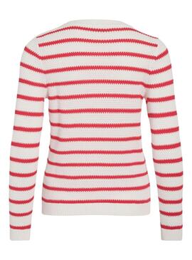 Vila Vidalo-Trikot in Weiß und Rot für Damen.