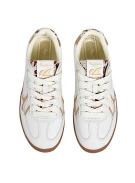 Turnschuhe Pepe Jeans Ball Chic weiß für Damen