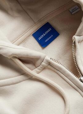 Sweatshirt Jack and Jones Vesterbro beige für Herren