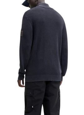 Jack und Jones Detroit Marineblau Jersey für Herren.