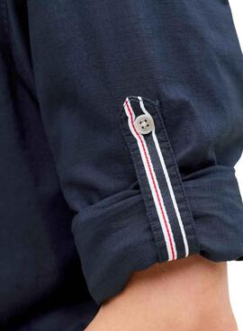 Hemd Jack and Jones Henry in Marineblau für Herren.