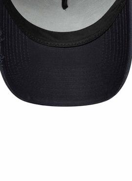 Kappe New Era Canvas Distressed 9FORTY Marineblau für Herren und Damen.