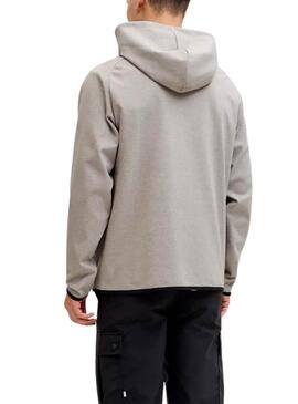 Sweatshirt Jack and Jones Base in Grau für Herren