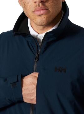 Herren Helly Hansen Racing Navy Blue Jacke.