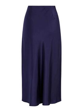 Rock Vila Vielmina blau für Damen