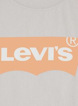 Levis Batwing T-Shirt in Beige für Mädchen und Jungen.