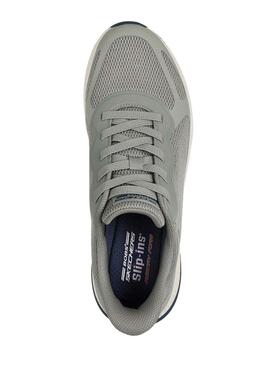 Sneakers Skechers Bobs Squad Slip 4 grün für Herren.