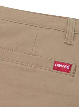Chino Hose Levis Relaxed Straight Kamel für Jungen.