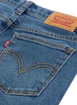 Levis Weite Bein blaue Hose für Mädchen