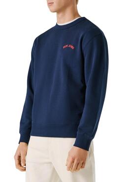 Sweatshirt Pepe Jeans Gideon blau für Herren