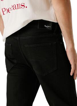 Jeanshose Pepe Jeans Cash in Schwarz für Herren.