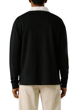 Poloshirt Pepe Jeans Cameron schwarz für Herren.