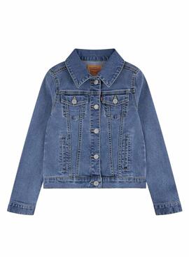 Jeansjacke Levis Memory Lane blau für Jungen