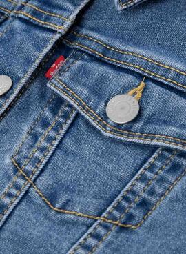 Jeansjacke Levis Memory Lane blau für Jungen