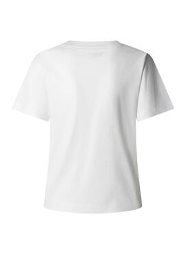 T-Shirt Pepe Jeans Natalia weiß für Damen