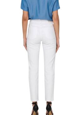 Weiße Only Emily Damenjeans