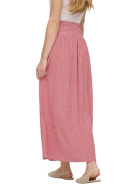 Rock Only Celle mit rotem Vichy-Muster für Damen