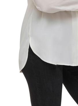 Bluse Vila Lucy weiß für Damen