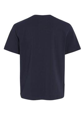 T-Shirt Vila Vinora Marineblau für Damen