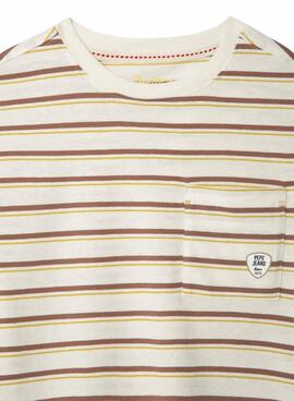 T-Shirt Pepe Jeans Arwyn Streifen für Jungen